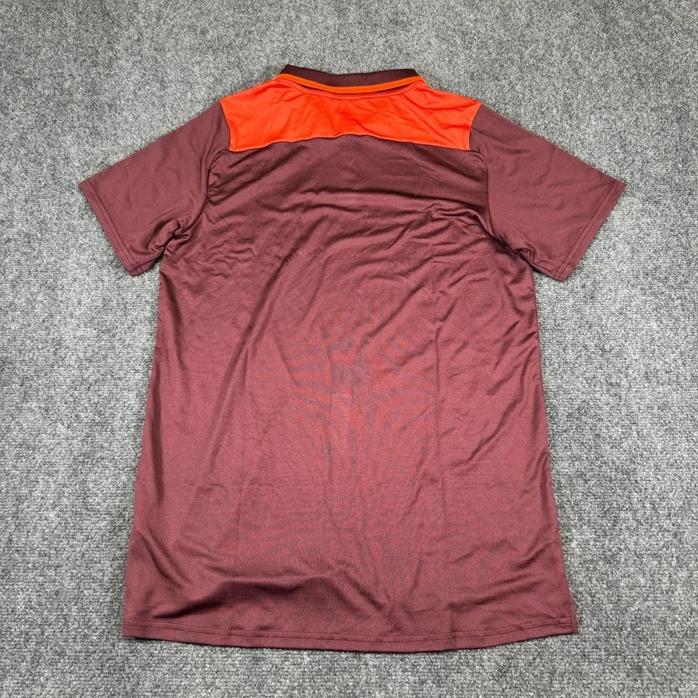 Nike Court Advantage Dri-FIT Tennis Polo Mens Size M-Tall Burgundy Shirt‎ NWT